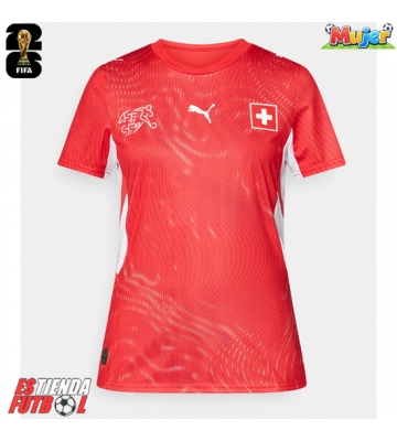 Suiza Primera Equipación Mujer Mundial 2026 Manga Corta